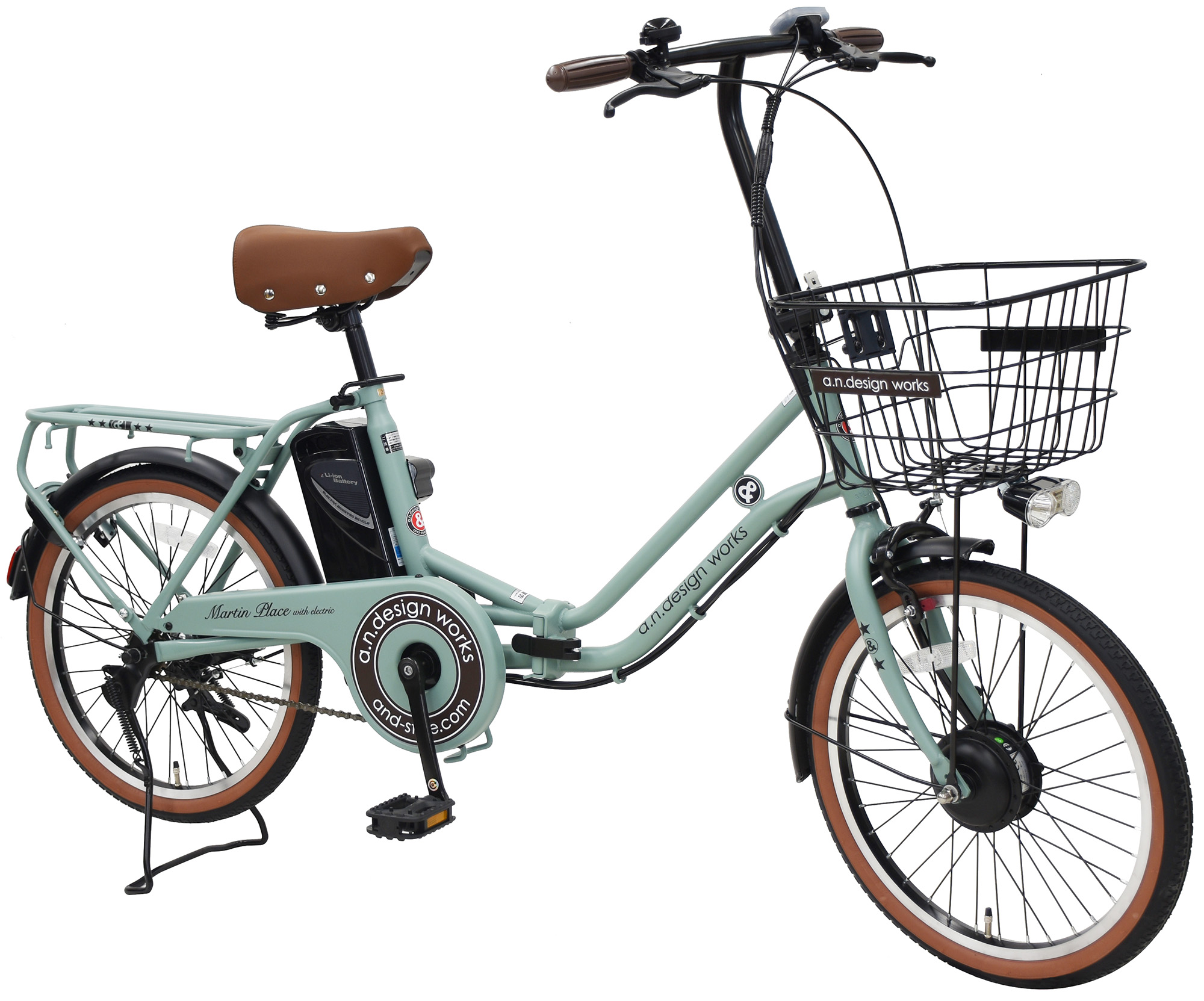 リエ。他の方は購入不可× a.n.design-works 送料無料ヤクシン完全組立 電動アシスト自転車