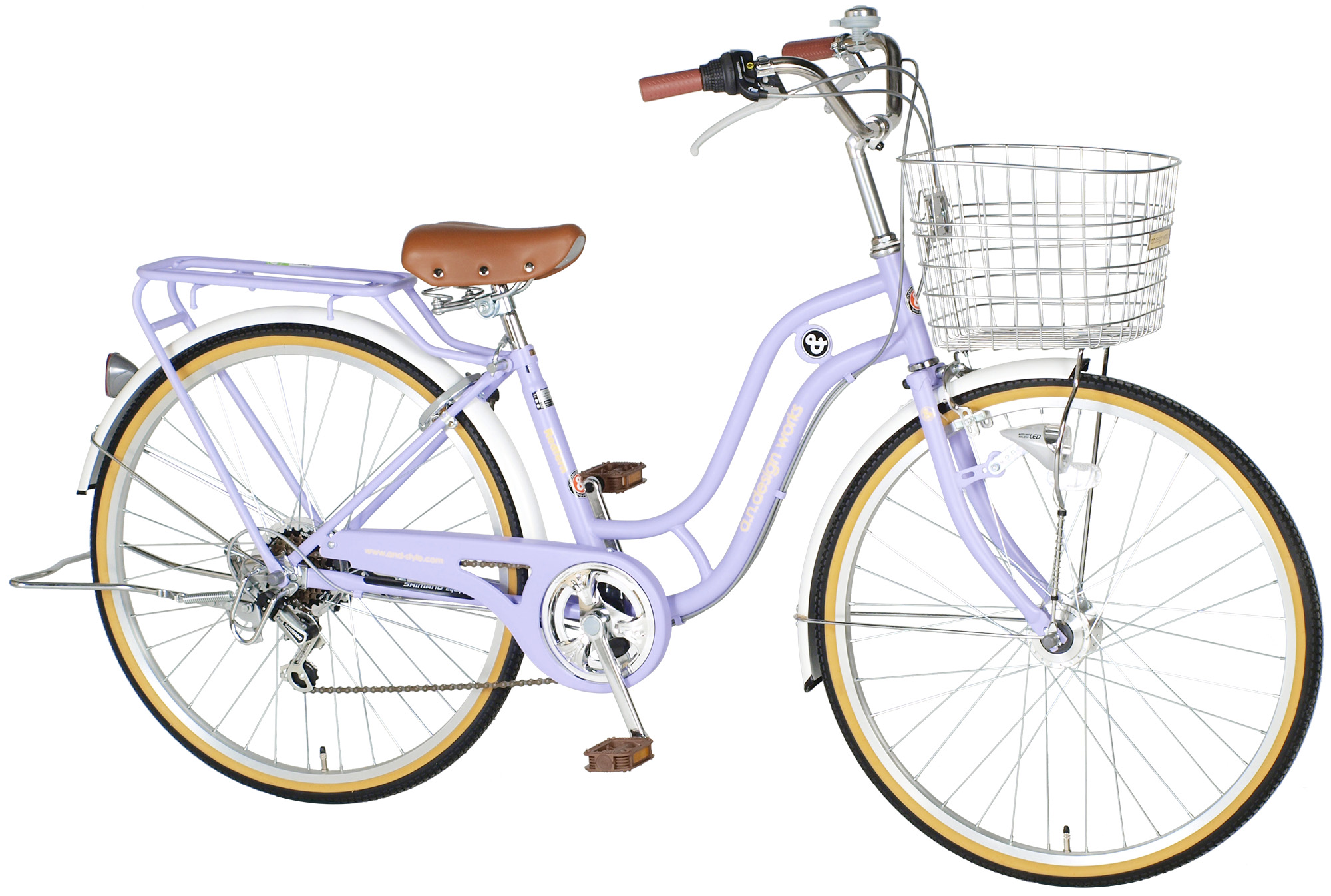 シティサイクル（色：パープル系）｜自転車車体｜自転車｜車、バイク 