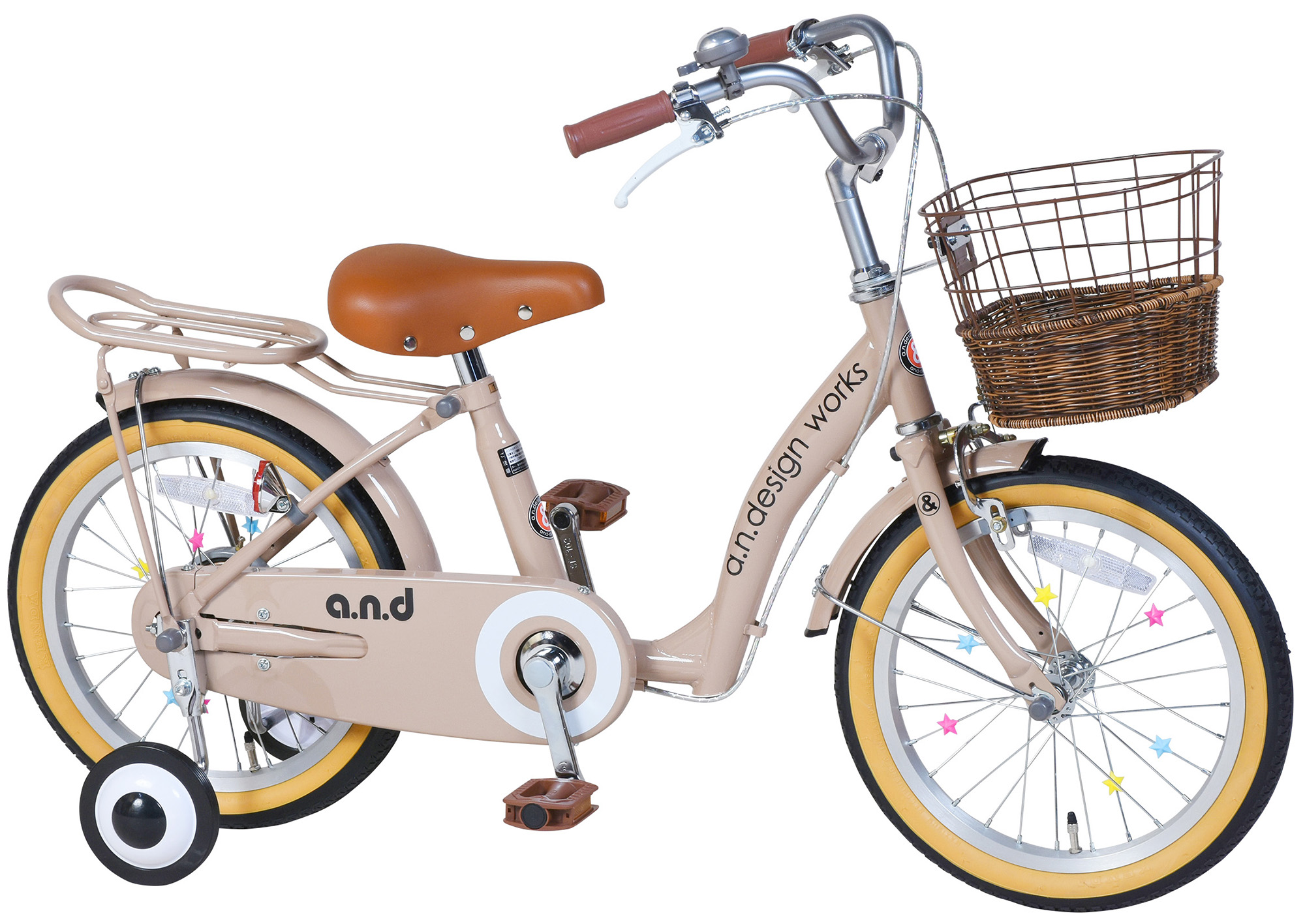 完全組立：送料無料re 自転車 子供用 18インチ 女の子 男の子 おしゃれ キッズ 105~125cm 4歳 5歳 6歳 7歳 8歳 完成品 組立済 a.n.design works UP18 | a.n.design-works | 04