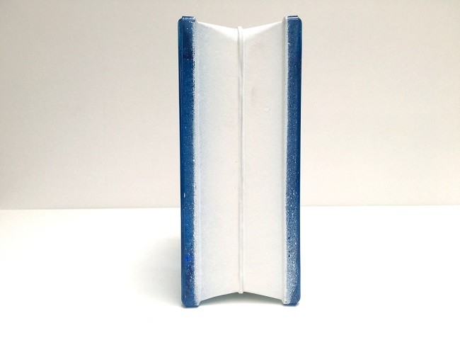 ガラスブロック クリスタルマリンブルー 45個セット商品（W190×H190×D80mm） 材料、資材