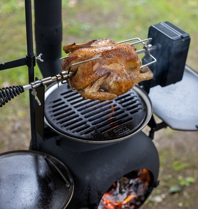 回転型 丸焼き機 バーベキュー BBQ ロティサリーグリル 焼肉用 調理