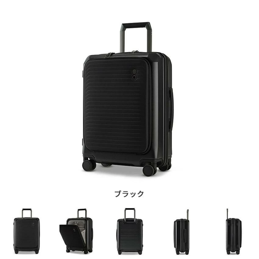 新品未使用　オシャレ　スーツケース　湯川株式会社　ブラック ECHOLAC（エコーラック） スーツケース ECHOLAC SHOGUN PRO FX SOFT S