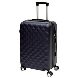 キャリーケース mサイズ 容量56L スーツケース かわいい キャリーバッグ TSAロック プリズム...