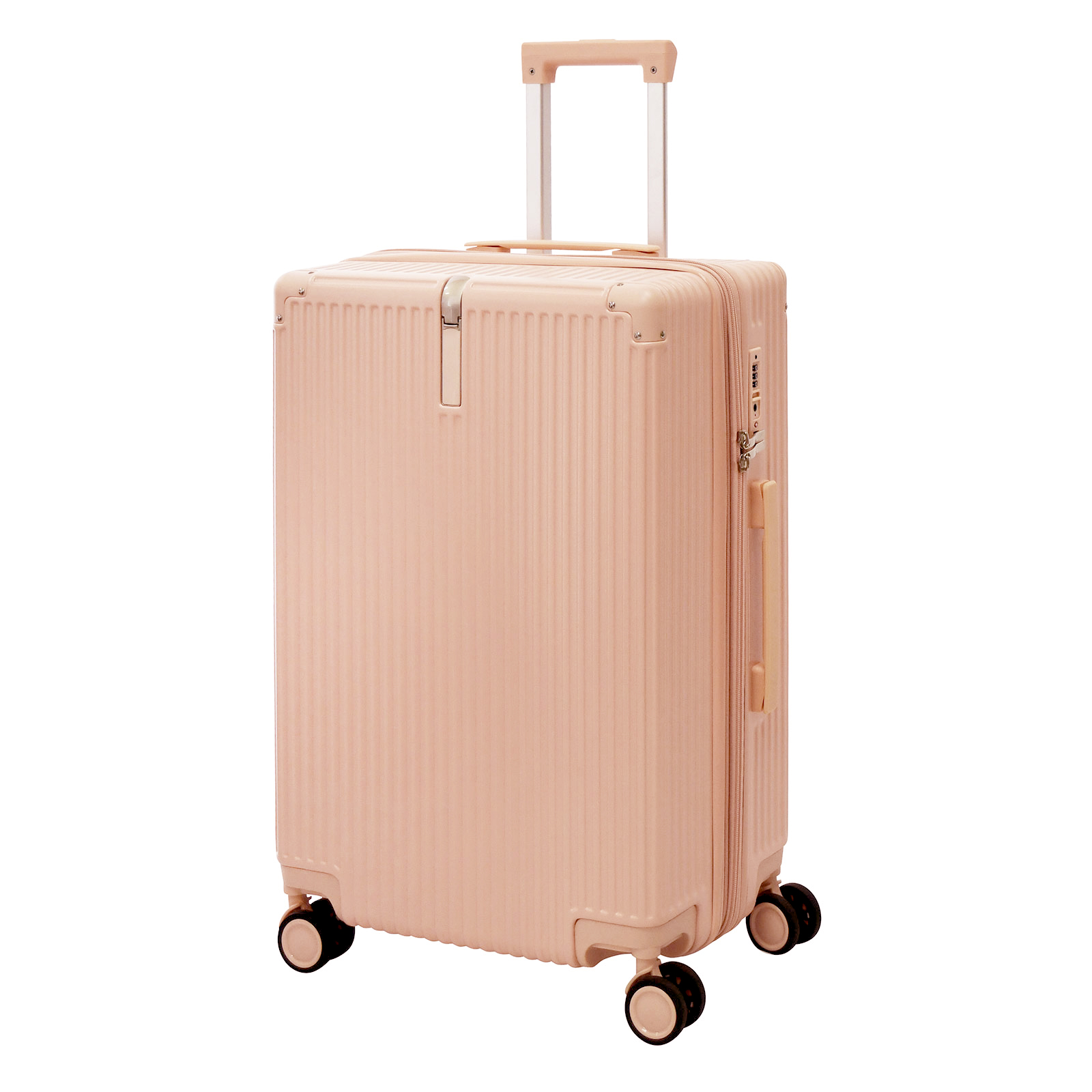 キャリーケース スーツケース 新品 Mサイズ PINK ピンク 軽量 大容量