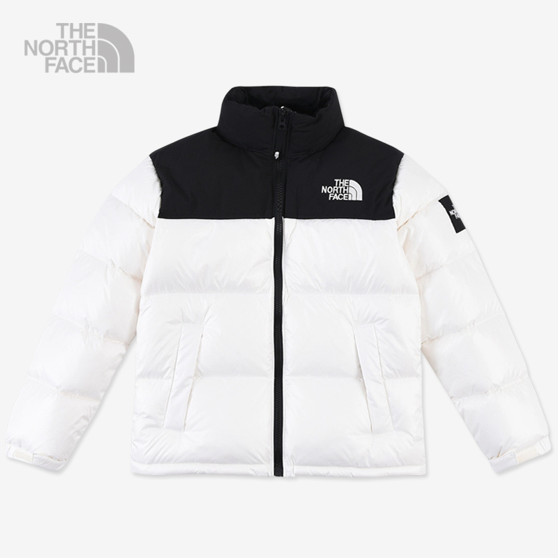 THE NORTH FACE メンズダウンコート、ダウンジャケット（色：ホワイト