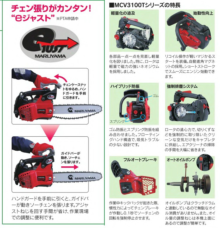 マルヤマチェンソー MCV3100T(10) 250mm・10インチ 送料無料 丸山製作所 メーカー在庫 :MARUYAMA-MCV3100T-10:東京ネット  - 通販 - Yahoo!ショッピング 剪定用具 | network4careers.co.uk