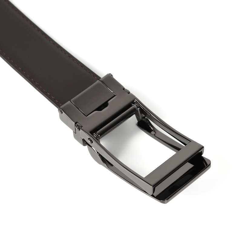 hiromichi nakano ベルトメンズ 本革 穴無し 無調整 無段階 ラチェット