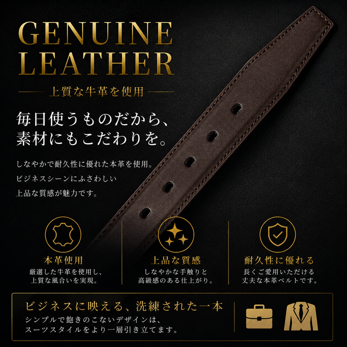 ベルト メンズ 本革 ビジネス ブランド 大きいサイズ 牛革 30mm