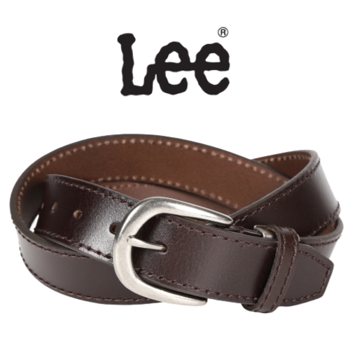【大幅お値下げ中　新品未使用】  Jeans レザーベルト Lee（リー） ベルト メンズ 本革 カジュアル ブランド 大きいサイズ