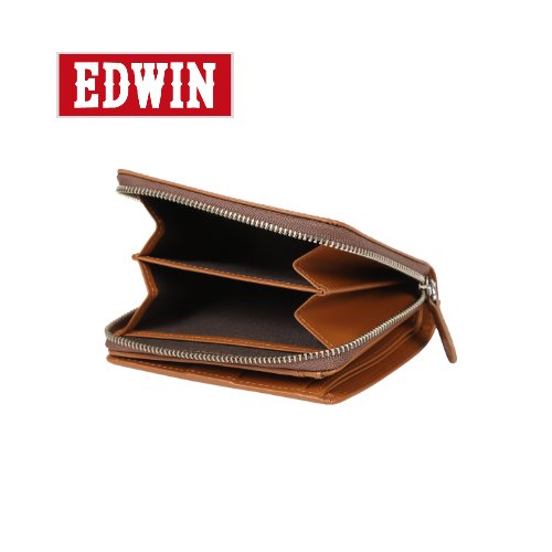 EDWIN エドウィン 財布 ネックウォレット 三つ折り 小銭入れ