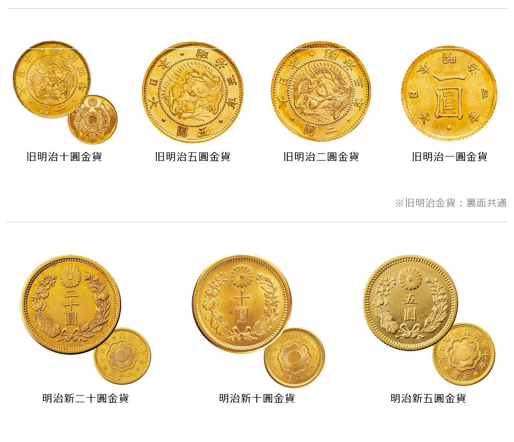 明治金貨七種セット