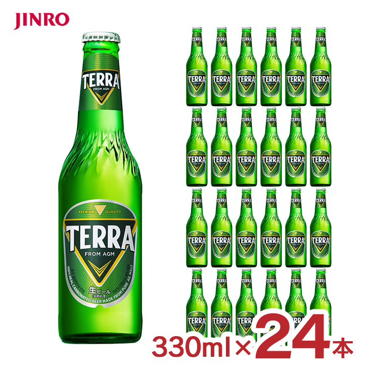 ビール 韓国 TERRA テラ ビール 瓶 330ml 24本 眞露 JINRO 送料無料 : 3259893024 :  東京酒粋(トウキョウシュスイ) - 通販 - Yahoo!ショッピング