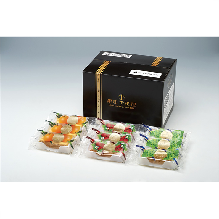 3個セット千疋屋総本店 ミルフィーユ 21個入り 銀座千疋屋 銀座ミルフィーユアイス 3種 9個 0820068 ミルフィーユ