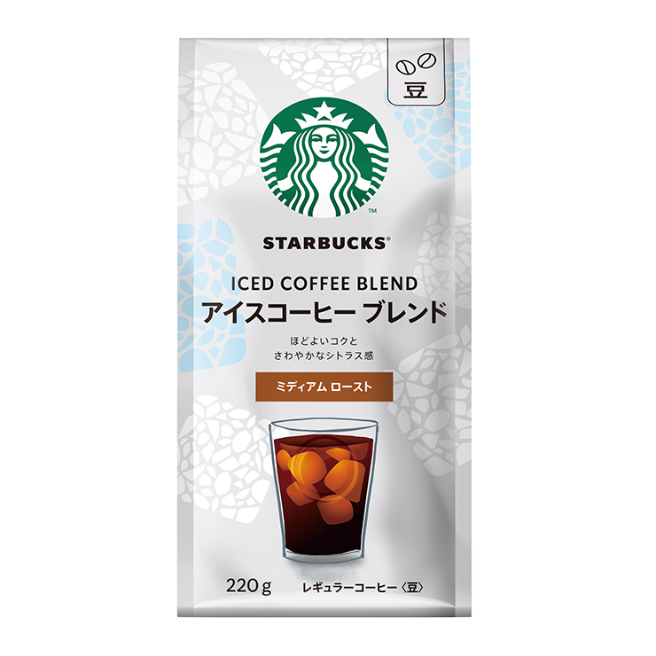 スターバックス WB アイスコーヒーブレンド 豆 220g 6袋 スタバ 季節限定 コーヒー 送料無料｜tokyo-syusui｜02