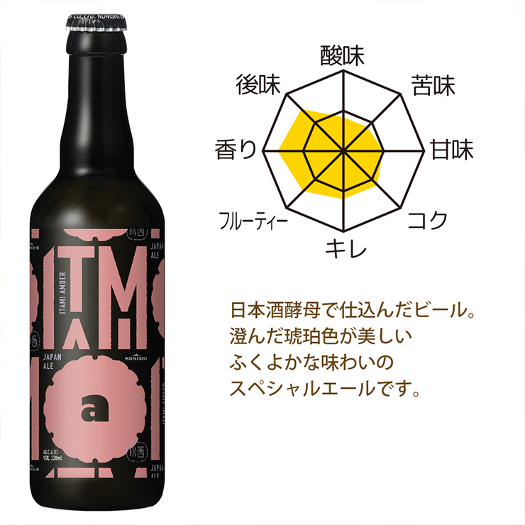 小西酒造 ITAMI BEER アンバー 330ml