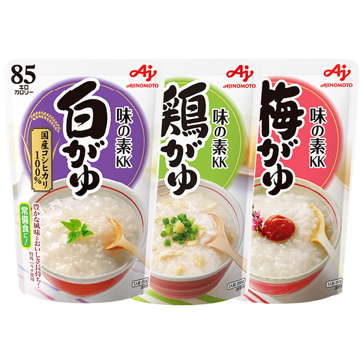 AJINOMOTO 選べるセット 味の素 おかゆ 3種セット 3種 各9個 計 AJINOMOTO 選べるセット 味の素 おかゆ 3種セット 3種 各9個 計