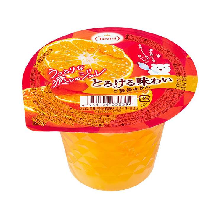 たらみ ゼリー とろける味わい 6種アソート 200g 各6個 計36個