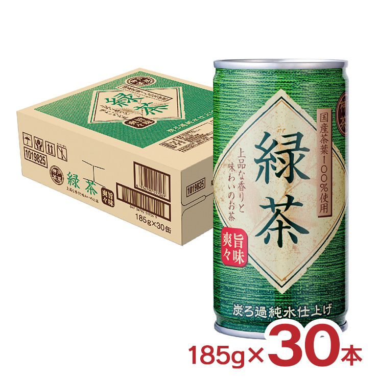 Yahoo! Yahoo!ショッピング(ヤフー ショッピング)緑茶 富永貿易 神戸茶房 緑茶 缶 185g 30本 国産茶葉100％ 無香料 無着色 送料無料