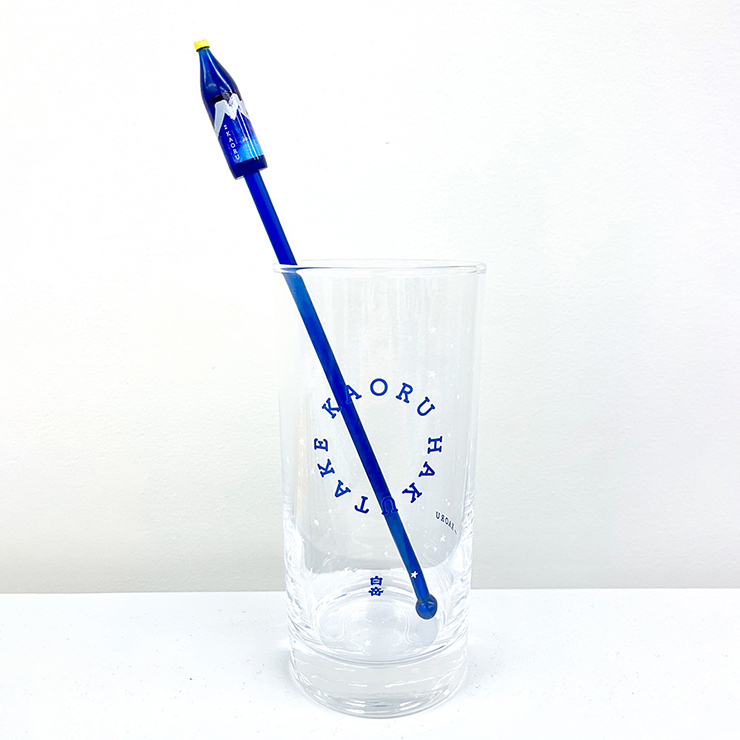 高橋酒造 本格焼酎 白岳 KAORU 1800ml 3本 グラス マドラー付き