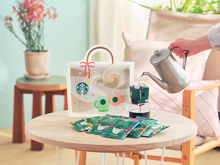 STARBUCKS ORIGAMI お中元 ギフト 2026 スターバックス オリガミ Thank