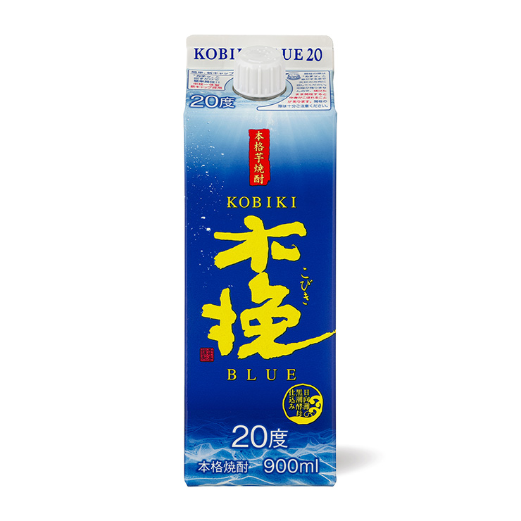 雲海酒造 焼酎 木挽BLUE 20度 パック 1800ml 6本 1ケース 芋焼酎