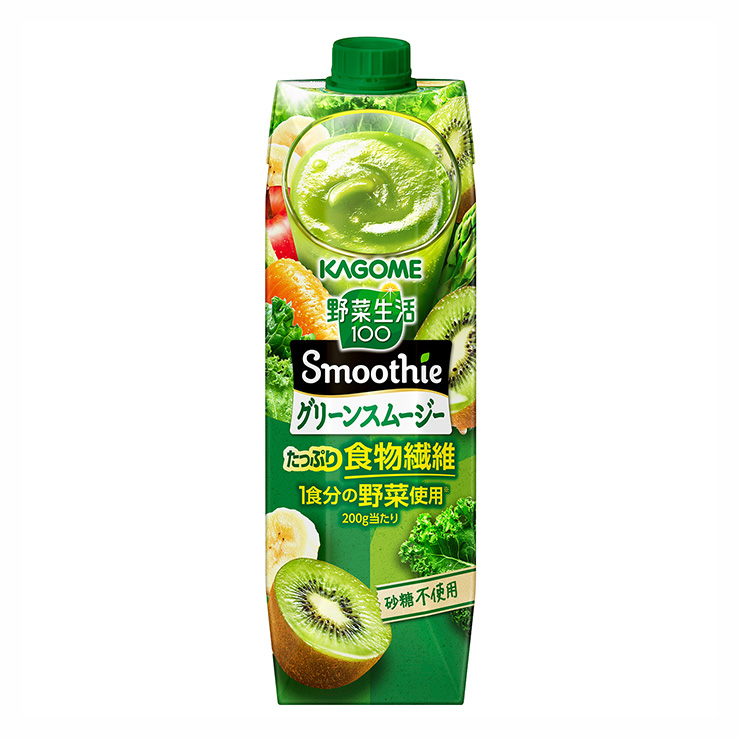 カゴメ野菜生活　ご当地果実のとろけるスムージー2ケース４８本　お中元砂糖不使用 野菜生活100 Smoothie カゴメ スムージー グリーンスムージー 1000ml