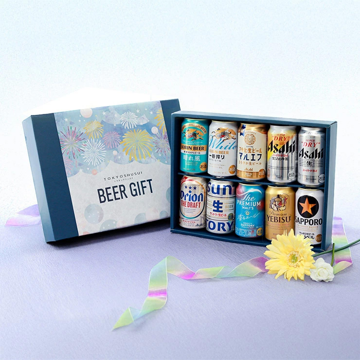 お中元 ギフト 2026 定番ビール飲み比べ 10本 セット 選べる掛け紙