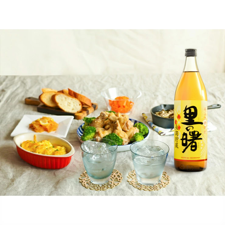 焼酎 黒糖焼酎 町田酒造 里の曙 黒糖 長期貯蔵 1800ml 6本 糖質ゼロ