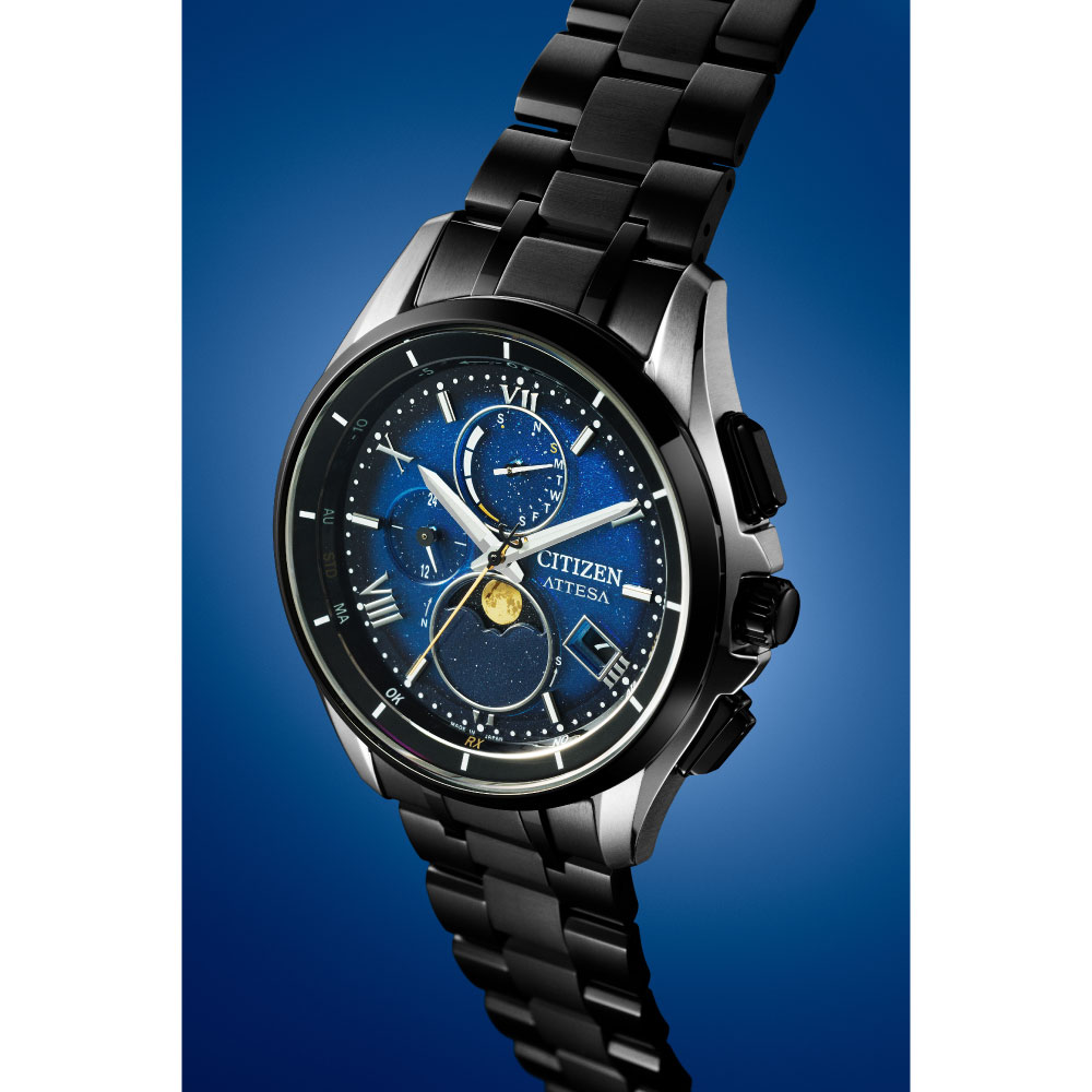 廃盤品　CITIZEN　夜空コレクション　ATTESA　BY1007-60L CITIZEN】シチズンアテッサYOZORA COLLECTION、BY1007-60Lをご