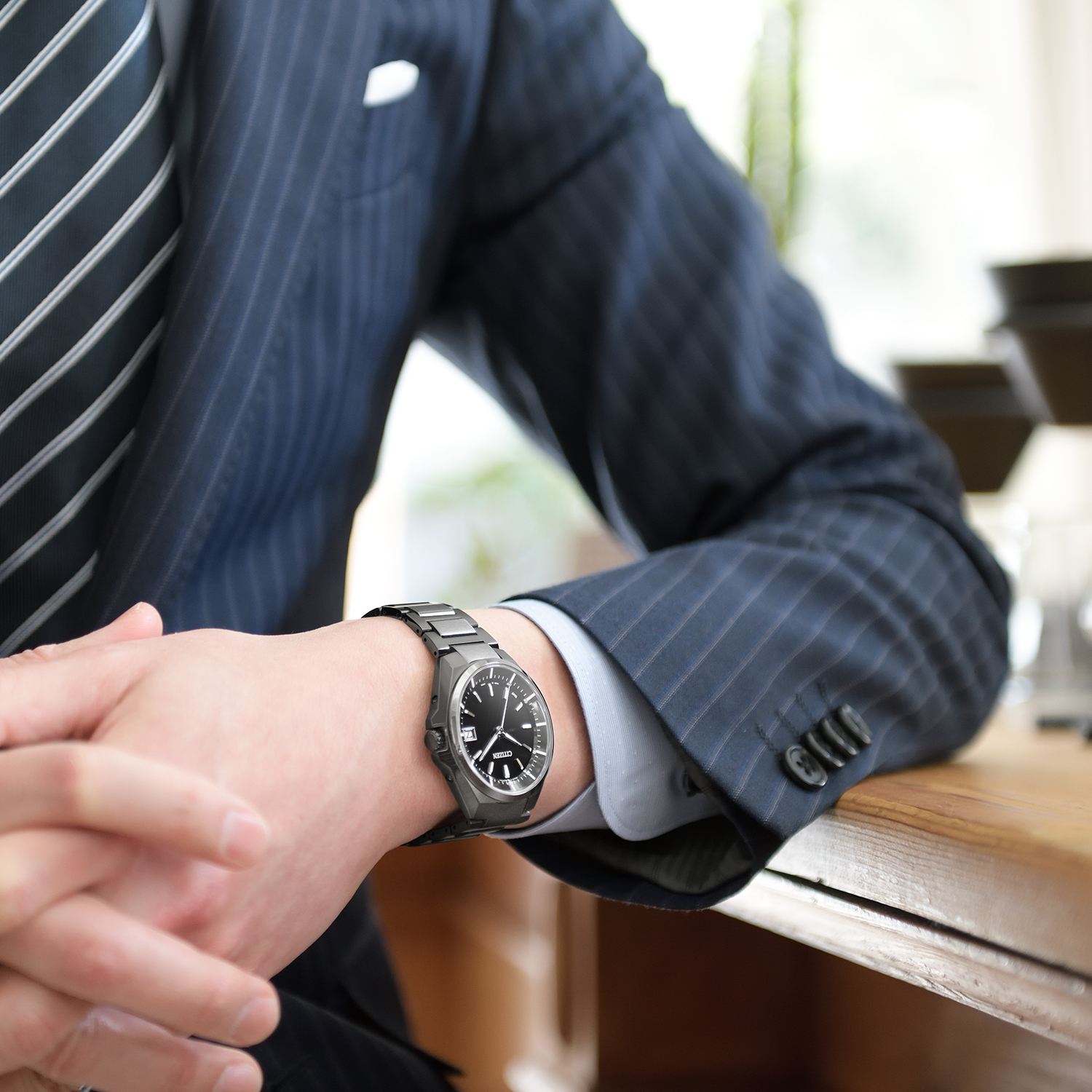 ATTESA（CITIZEN） シチズン アテッサ 腕時計 メンズ CITIZEN ATTESA