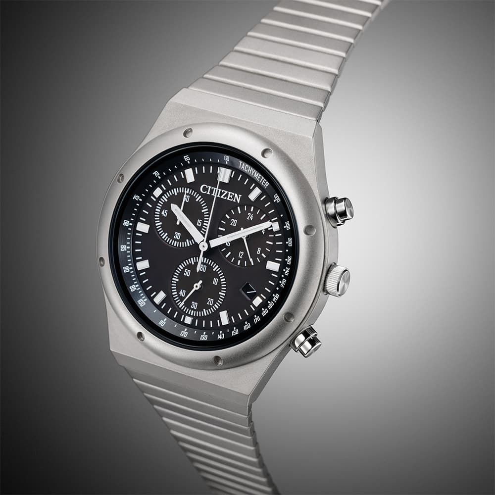 RECORD LABEL シチズン レコードレベール CITIZEN 1984 クロノグラフ