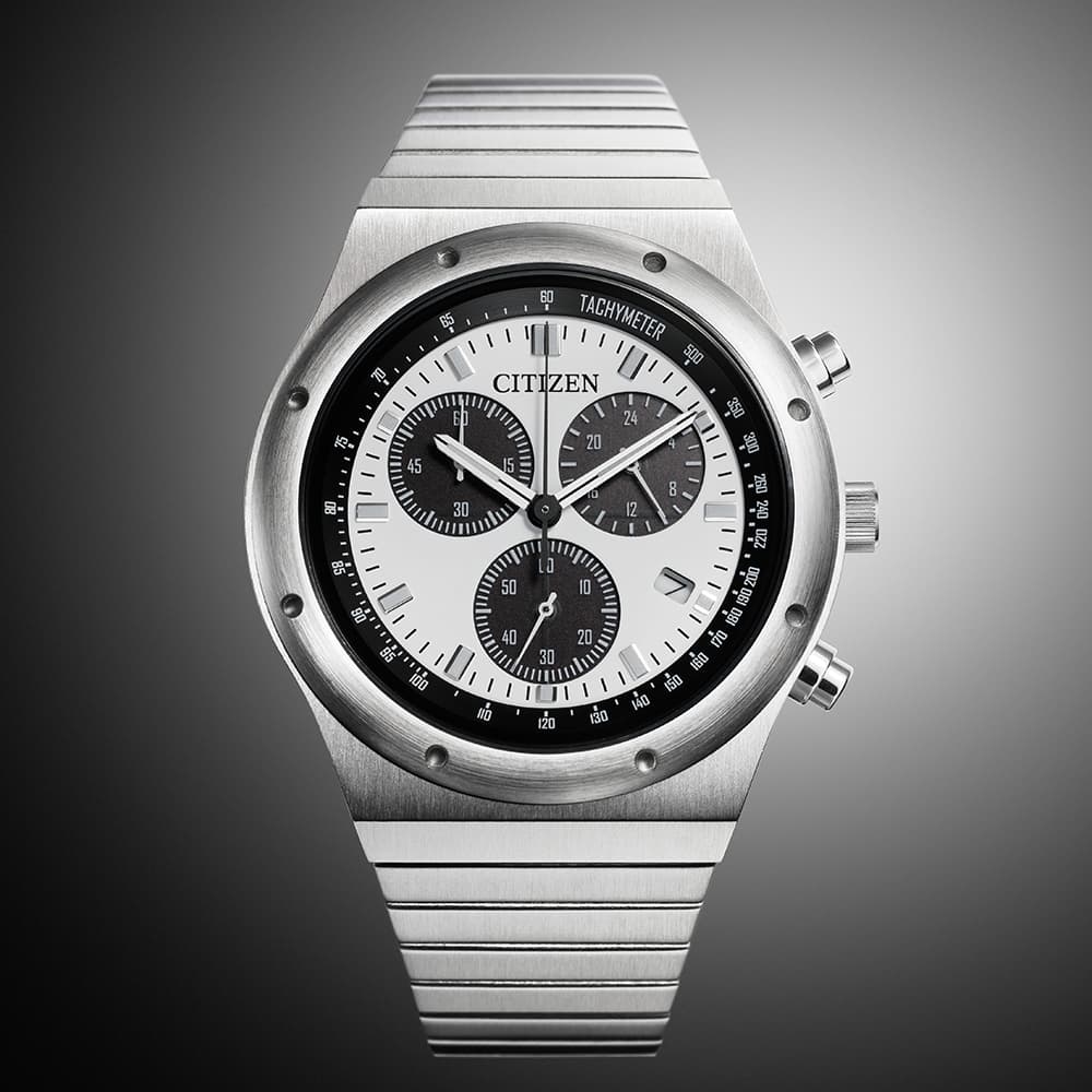 RECORD LABEL シチズン レコードレベール CITIZEN 1984 クロノグラフ