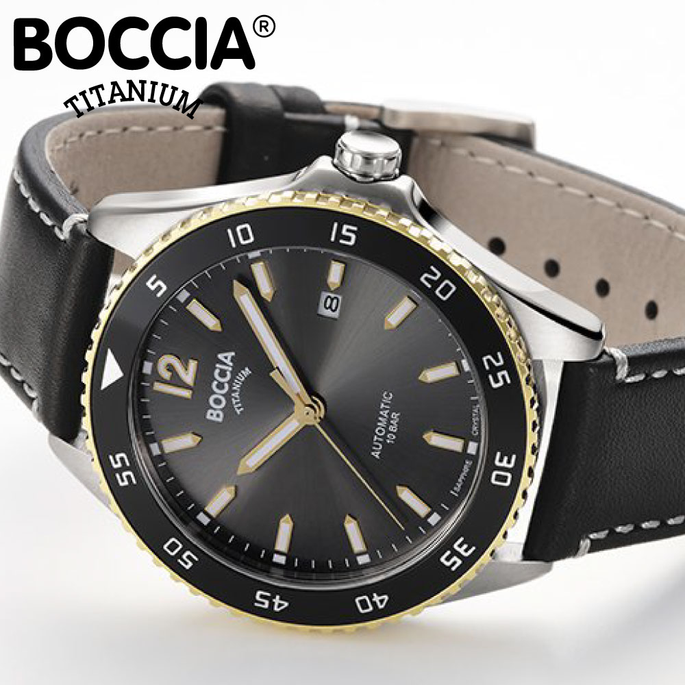 腕時計 メンズ ボッチア 時計 BOCCIA TITANIUM Classic Collection 3653-03 オートマチック 機械式 自動巻き  レザー 革 ボッチア チタニウム クラシック : bo-3653-03 : 東京ウォッチスタイル - 通販 - Yahoo!ショッピング