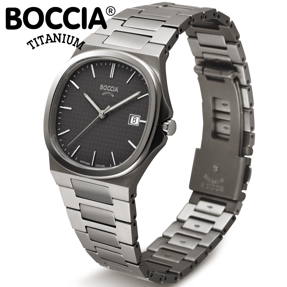 BOCCIA TITANIUM（ボッチアチタニウム） ボッチア 腕時計 メンズ