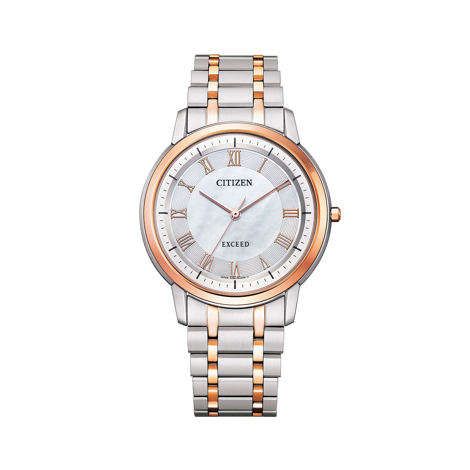 極美品【稼働】シチズン エクシード 腕時計 電波ソーラー チタン JJ007 EXCEED(CITIZEN) シチズン エクシード 光発電 エコドライブ 腕時計