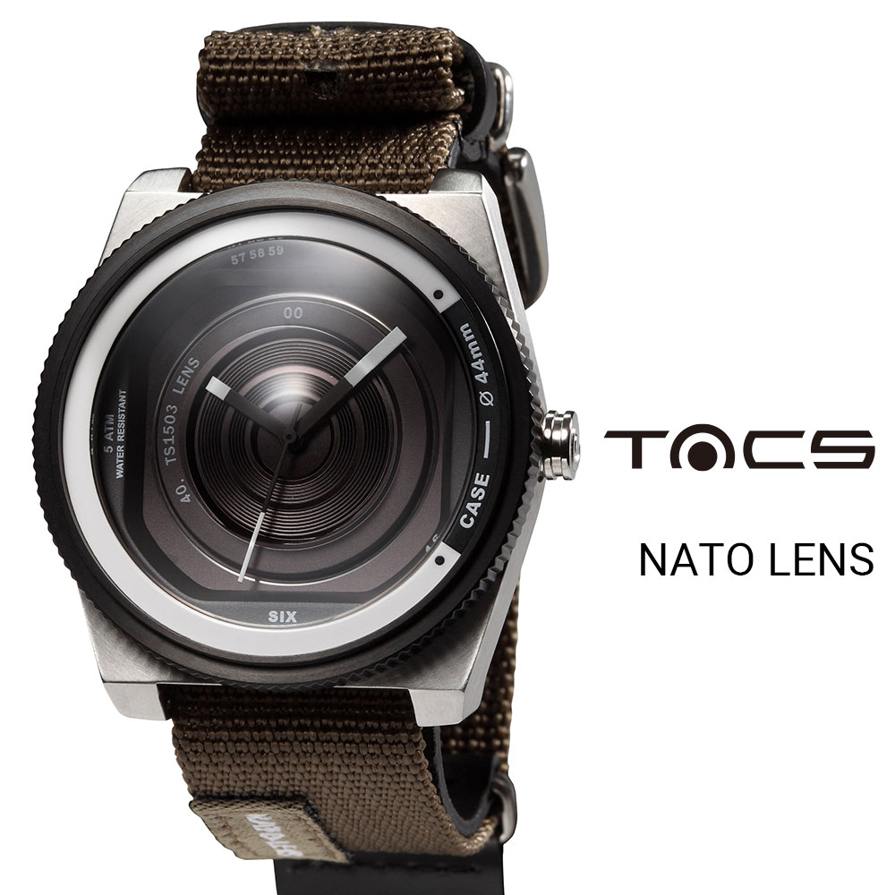 TACS NATO LENS TS1503　メンズ腕時計 楽天市場】TACS 腕時計 タックス 時計 ナトーレンズ NATO LENS