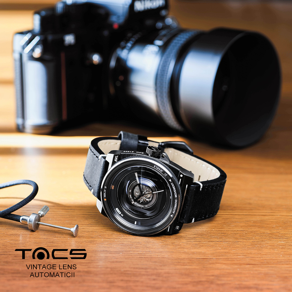 極美品 タックス ヴィンテージレンズ オートマチック2 自動巻 メンズ 腕時計 Amazon | [タックス]TACS 世界限定500本 腕時計 メンズ