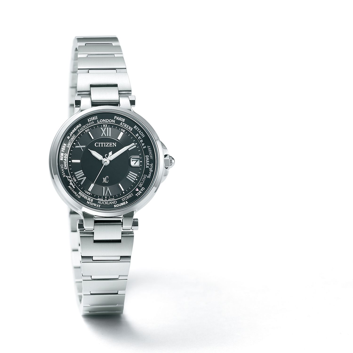 XC クロスシー 時計 レディース シチズン 電波時計 エコドライブ