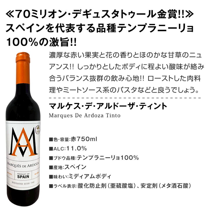 赤ワイン セット フランス スペイン イタリア 12本 750ml wine set 第