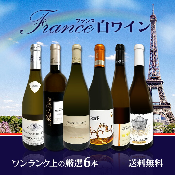 特大感謝の厳選フランス France 白ワイン wine 大放出6本セット set :set4242:東京ワインガーデン - 通販 -  Yahoo!ショッピング