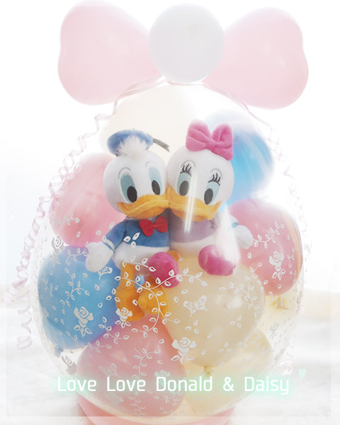 電報 結婚式 ディズニー バルーン電報 ミッキー バルーンラッピング  LOVE LOVE Mickey & Minnie｜tokyoballoon｜03