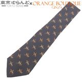 HERMES（エルメス） ネクタイ パープル 紫 シルク H ドット柄 メンズ