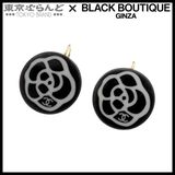 CHANEL（シャネル） ココマーク カメリア ピアス 03P ブラックx