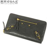 BALENCIAGA（バレンシアガ） ペーパー 499201 ブラック 黒 レザー