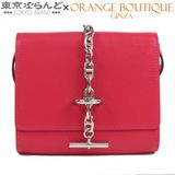 お値下げエルメスHERMES ワインレッド巻スカートシェーヌダンクルグレナン金具 HERMES（エルメス） シェーヌダンクル コンパクト B刻印 ローズ