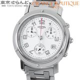 HERMES（エルメス） クリッパー CL1.910 ホワイト SS クロノグラフ
