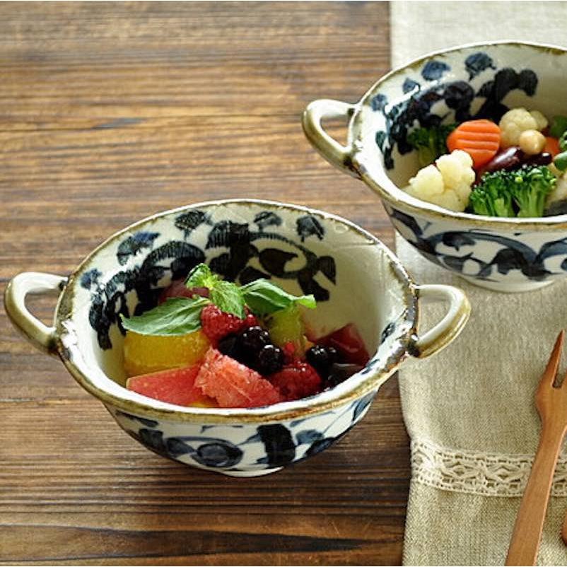 金彩牡丹 5.5寸鉢 中鉢 取り鉢 おしゃれ 鉢 ボウル 美濃焼 日本製 食器