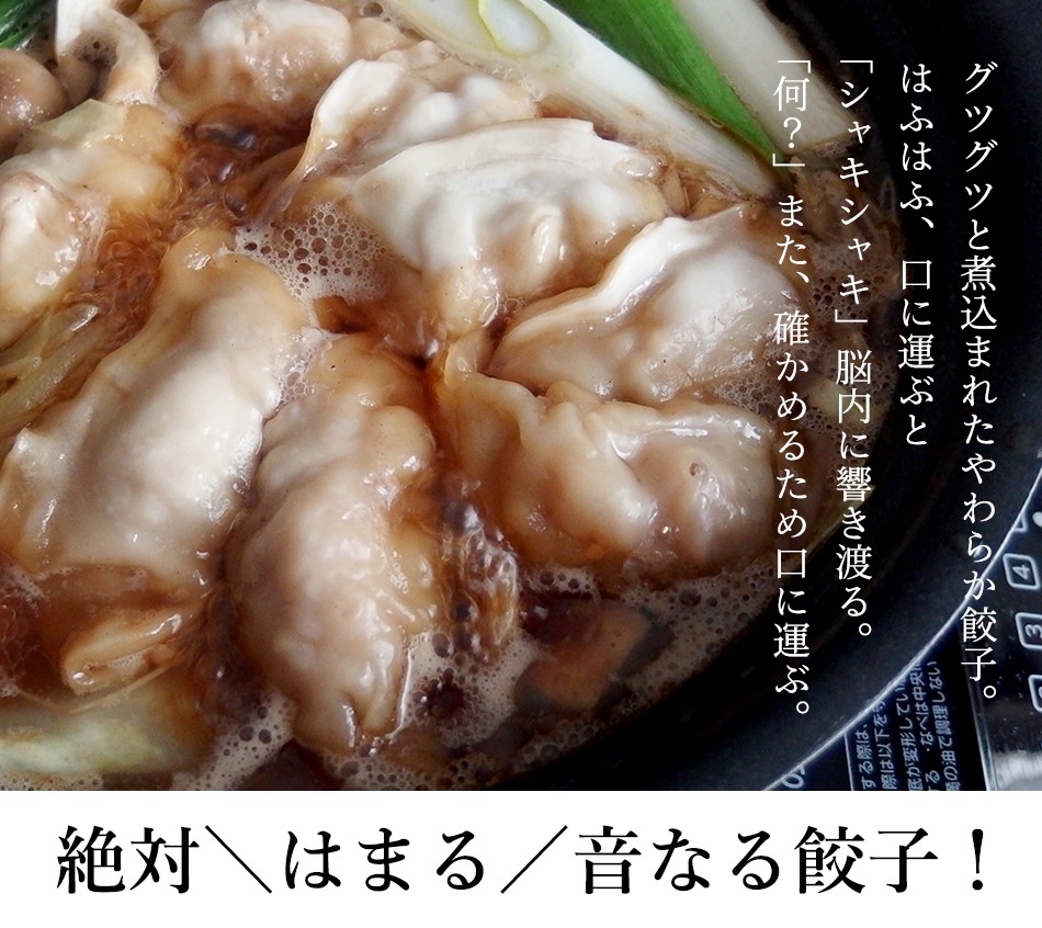 東京炎麻堂 ぎょうざ鍋セット ホルモン醤油ベース 3～4人前