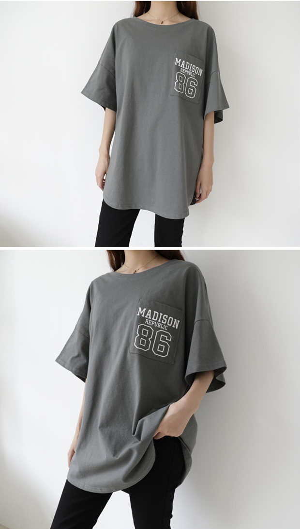 Tシャツ レディース トップス 半袖Tシャツ 夏 ゆったり 大きい