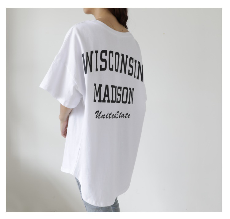 shetokyo Amy Tシャツ トップス 半袖 白 ホワイト Tシャツ(ホワイト) – Shizuka Kudo official goods store
